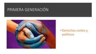 Tema I. Clasificación de los derechos humanos; las tres generaciones.pptx