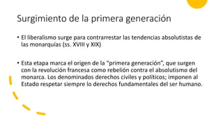 Tema I. Clasificación de los derechos humanos; las tres generaciones.pptx