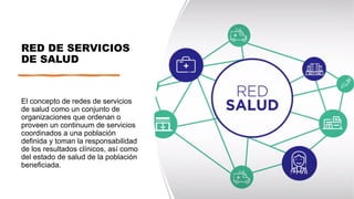 Sistemas de redes integrales de salud | PPTX