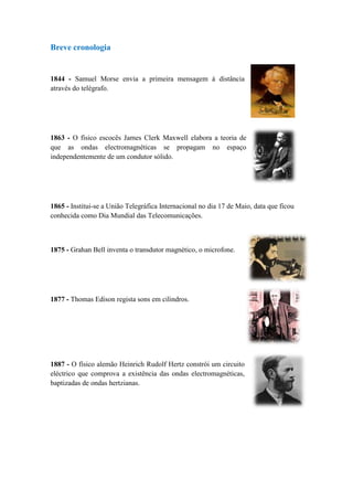 A história do rádio