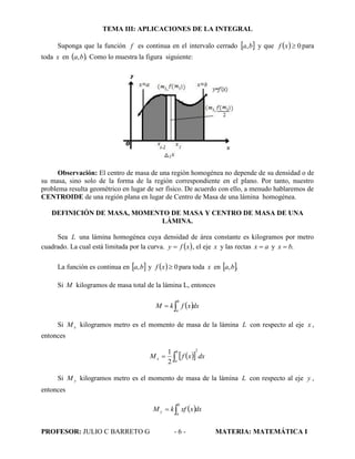 Tema iii aplicaciones de la integral matematica i uney pnfic