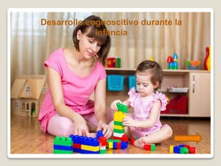 Desarrollo cognoscitivo durante la
infancia
 