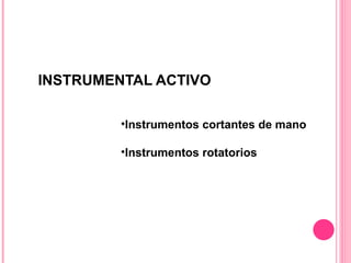 Tema Instrumentos e Instrumentacion ODO 225 2010 - 2 | PPT