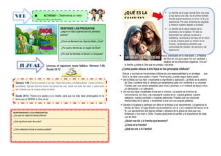 LA FAMILIA UN REGALO DE DIOS ES LA BASE FUNDAMENTAL | DOCX