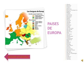 medio geográfico de Europa 