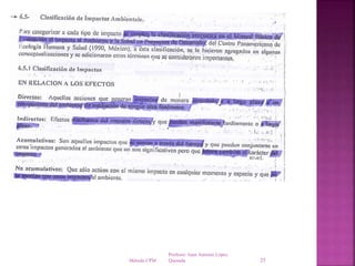 Profesor: Juan Antonio López
QuesadaMétodo CPM 25
 