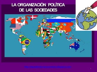 LA ORGANIZACIÓN POLÍTICA
DE LAS SOCIEDADES
http://algodehistoria-avemaria.blogspot.com
1
 