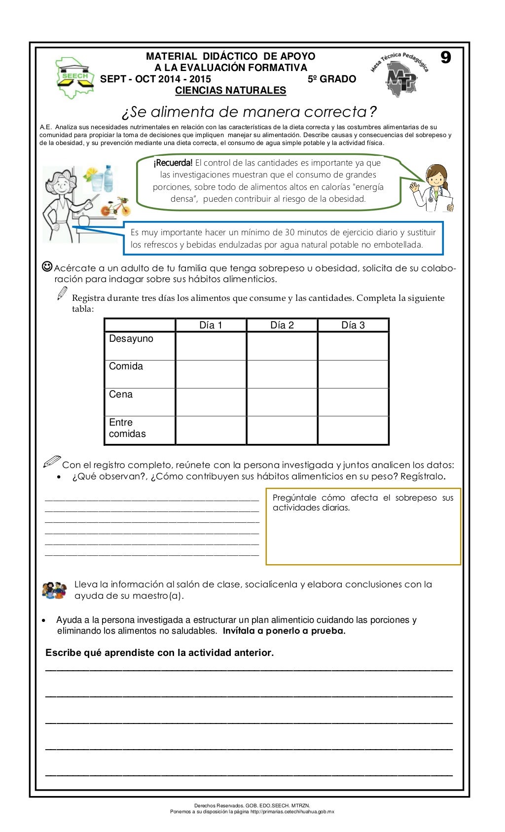 Guia Para Quinto Grado