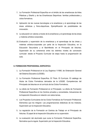 Temario cuerpo de inspectores de educación pdf | PDF
