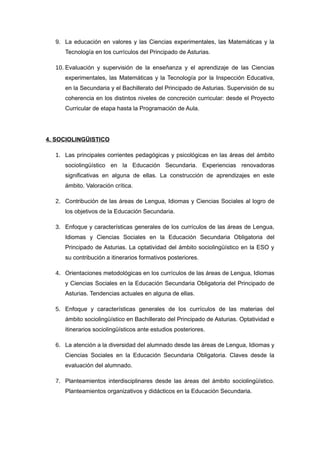Temario cuerpo de inspectores de educación pdf | PDF