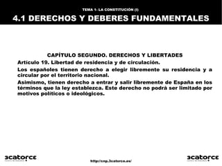 http://cnp.3catorce.es/
CAPÍTULO SEGUNDO. DERECHOS Y LIBERTADES
Artículo 19. Libertad de residencia y de circulación.
Los ...