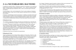 El Bautismo y los Sacramentos: Fundamentos Bíblicos y Significado en la ...