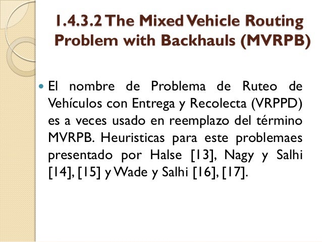 vehicle routing problem thesis vehicle routing problem thesis
