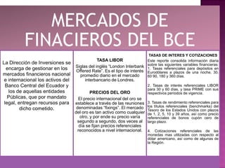 Temas de finanzas internacionales | PPTX