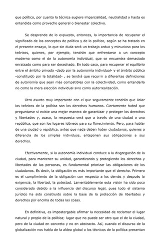 Temas De Interes Para Disertar