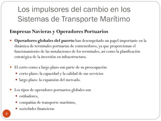 Temas de libre competencia en la regulación del mercado portuario