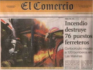 Incendios
 