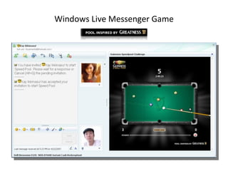 Windows Live Messenger Game 