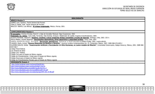 SECRETARÍA DE DOCENCIA
                                                                                                                         DIRECCIÓN DE ESTUDIOS DE NIVEL MEDIO SUPERIOR
                                                                                                                                            TEMAS SELECTOS DE DERECHO



                                                                                BIBLIOGRAFÍA
BÁSICA Modulo 3
GÓMEZ Lara, Cipriano. Teoría General del Proceso
OVALLE Fabela, José. Teoría General del Proceso
BRUCCET ANAYA, Luis Alfonso . El crimen organizado. México, Porrúa, 2001.


COMPLEMENTARIA Modulo 3
El secuestro; Jiménez Órnelas, René A. y Islas de González Mariscal, Olga (Coautores); 2002
Eutanasia, 1a. reimp.; Cano Valle, Fernando; Díaz-Aranda, Enrique y Maldonado de Lizalde, Eugenia (Coordinadores); 2005
ACOSTA PATRONI, Alejandro. Hacking, cracking y otras conductas ilícitas cometidas a través de internet. Santiago, Chile, 2003. 255 h.
ÁVILA PRADO, Claudio Alejandro. Documentos electrónicos, firma electrónica y seguridad jurídica. Talca, Chile, 2002
V A R S I R O S P I G L I O S I , E n r i q u e . D e r e c h o g e n é t i c o , E d i t o r a y D i s t r i b u i d o r a jurídica Grijley, 2001, cuarta edición
CASADO, María, (comp) “Nuevos Materiales de Bioética y Derecho”, Doctrina Jurídica Contemporánea Vol. 25, Fontamara, México. 2007. ISBN 968-476-609-2
GUZMÁN ÁVALOS, Aníbal. “Inseminación Artificial y Fecundación In Vitro Humanas, un nuevo modelo de filiación”, Universidad Veracruzana, Xalapa Veracruz, México, 2001. ISBN 968-
834-568-7
Código Penal federal.
Ley General de salud
Código Civil Federal
Código Civil para el Estado de México vigente
Código de Procedimientos Civiles para el Estado de México vigente
Código Penal para el Estado de México vigente
Código de Procedimientos Penales para el Estado de México vigente
MESOGRAFÍA Modulo 3
 http://info4.juridicas.unam.mx/ijure/tcfed/8.htm
http://info4.juridicas.unam.mx/ijure/tcfed/1.htm?s
http://www.bibliojuridica.org/estlib/resulib.htm?m=J
http://www.diputados.gob.mx/LeyesBiblio/pdf/142.pdf
http://www.diputados.gob.mx/cedia/sia/spe/SPE-ISS-14-08.pdf




                                                                                                                                                                              38
 