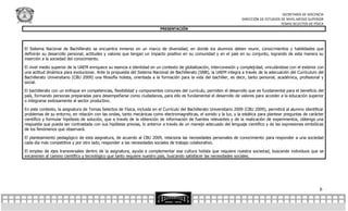 SECRETARÍA DE DOCENCIA
                                                                                                                       DIRECCIÓN DE ESTUDIOS DE NIVEL MEDIO SUPERIOR
                                                                                                                                             TEMAS SELECTOS DE FÍSICA
                                                                          PRESENTACIÓN




El Sistema Nacional de Bachillerato se encuentra inmerso en un marco de diversidad, en donde los alumnos deben reunir, conoci mientos y habilidades que
definirán su desarrollo personal, actitudes y valores que tengan un impacto positivo en su comunidad y en el país en su conjunto, logrando de esta manera su
inserción a la sociedad del conocimiento.

El nivel medio superior de la UAEM enriquece su esencia e identidad en un contexto de globalización, interconexión y complejidad, vinculándose con el exterior con
una actitud dinámica para evolucionar. Ante la propuesta del Sistema Nacional de Bachillerato (SNB), la UAEM integra a través de la adecuación del Currículum del
Bachillerato Universitario (CBU 2009) una filosofía holista, orientada a la formación para la vida del bachiller, es decir, tanto personal, académica, profesional y
social.

El bachillerato con un enfoque en competencias, flexibilidad y componentes comunes del currículo, permiten el desarrollo que es fundamental para el beneficio del
país, formando personas preparadas para desempeñarse como ciudadanos, para ello es fundamental el desarrollo de valores para acceder a la educación superior
o integrarse exitosamente al sector productivo.

En este contexto, la asignatura de Temas Selectos de Física, incluida en el Currículo del Bachillerato Universitario 2009 (CBU 2009), permitirá al alumno identificar
problemas de su entorno, en relación con las ondas, tanto mecánicas como electromagnéticas, el sonido y la luz, y la estática para plantear preguntas de carácter
científico y formular hipótesis de solución, que a través de la obtención de información de fuentes relevantes y de la realización de experimentos, obtenga una
respuesta que pueda ser contrastada con sus hipótesis previas, lo anterior a través de un manejo adecuado del lenguaje científico y de las expresiones simbólicas
de los fenómenos que observará.

El planteamiento pedagógico de esta asignatura, de acuerdo al CBU 2009, relaciona las necesidades personales de conocimiento para responder a una sociedad
cada día más competitiva y por otro lado, responder a las necesidades sociales de trabajo colaborativo.

El empleo de ejes transversales dentro de la asignatura, ayuda a complementar esa cultura holista que requiere nuestra sociedad, buscando individuos que se
encaminen al camino científico y tecnológico que tanto requiere nuestro país, buscando satisfacer las necesidades sociales.




                                                                                                                                                                  6
 