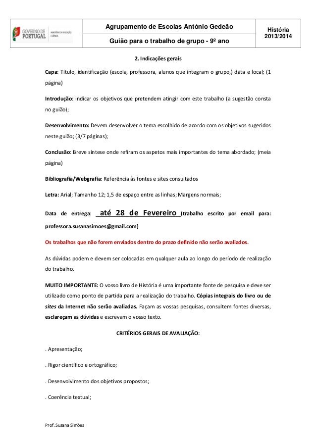 Trabalho introdução desenvolvimento conclusão e bibliografia Trabalho introdução desenvolvimento conclusão e bibliografia