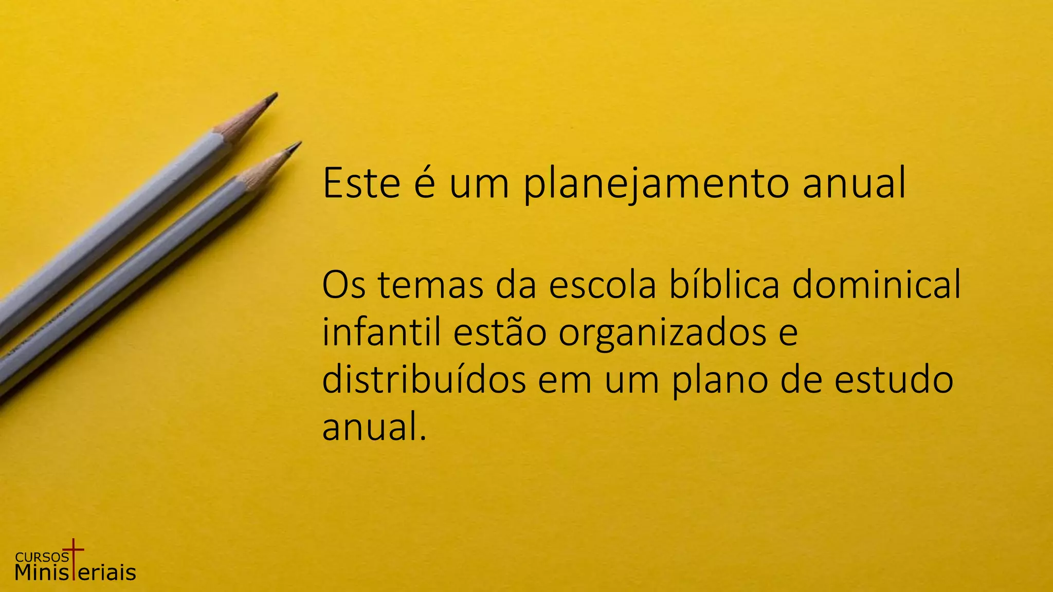 Temas para escola bíblica dominical infantil | PDF