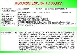 RECURSO ESP. SP 1.133.027
 