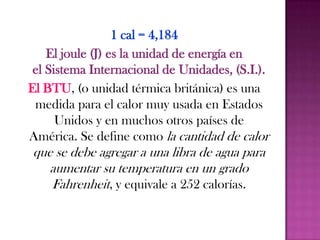 TEMPERATURAHay que tener bien claro que los conceptos de calor y temperatura son distintos; como ya hablamos de calor ahora definiremos q es temperatura:La temperatura es una magnitud referida a las nociones comunes de caliente o frío. Por lo general, un objeto más "caliente" que otro puede considerarse que tiene una temperatura mayor, y si es frío, se considera que tiene una temperatura menor. En física, se define como una magnitud escalar relacionada con la energía interna de un sistema termodinámico.