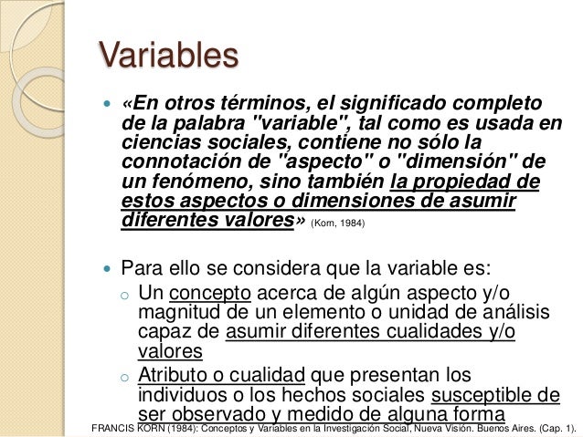Tema VI: Variable y Valor