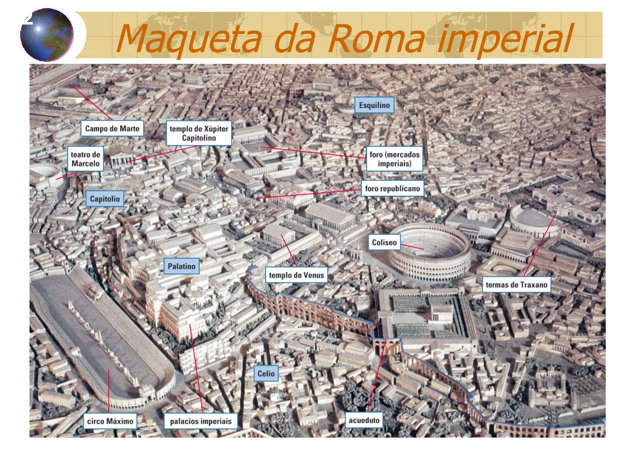 Maqueta da Roma imperial 12 