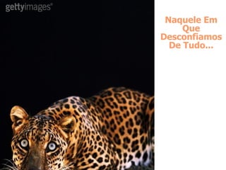 Naquele Em Que Desconfiamos De Tudo...