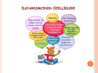 İLKYARDIMCININ ÖZELLİKLERİ
 