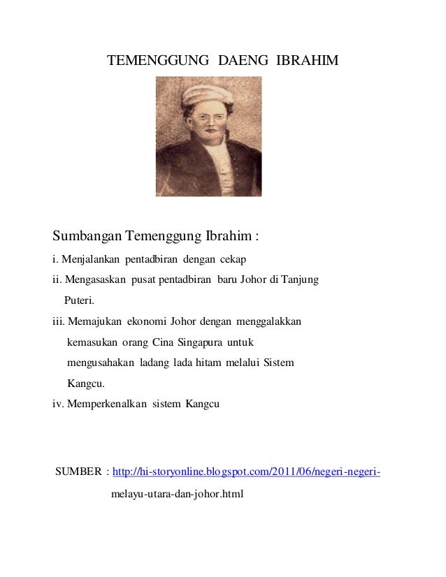 Temenggung Daeng Ibrahim