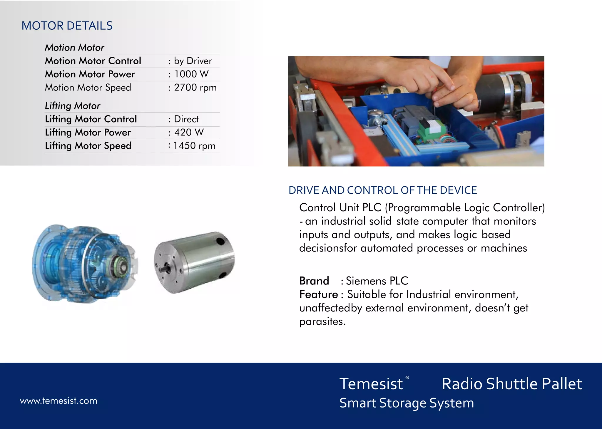 Programable Pallets TEMESIST INDUSTRIAL WAREHOUSE ENGINEERING | RADIO PALLET SHUTTLE SYSTEM ...