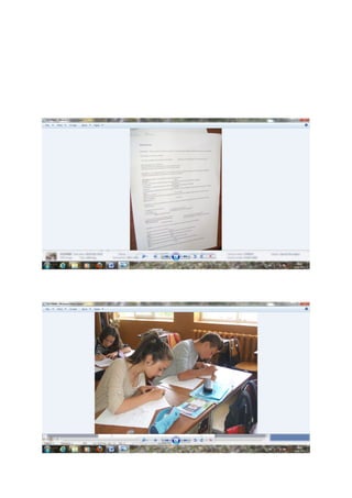 Temoignage de l'application a la classe