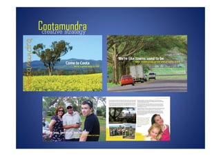 Cootamundra
 creative strategy
 