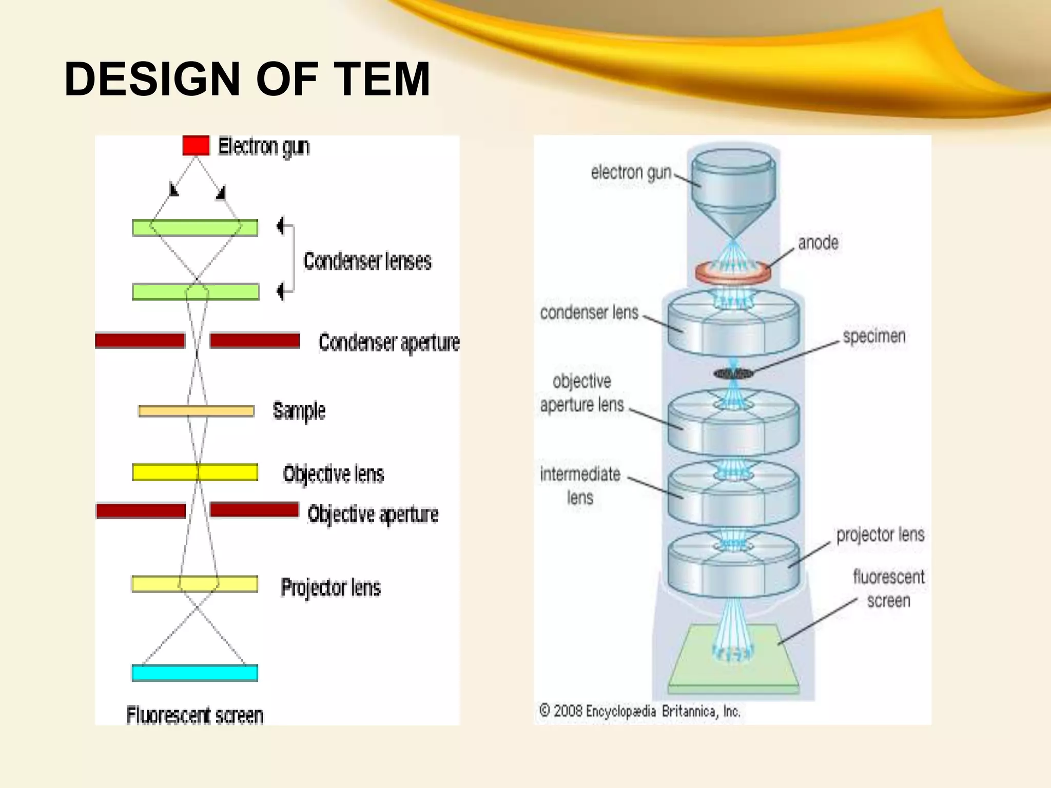 DESIGN OF TEM
 