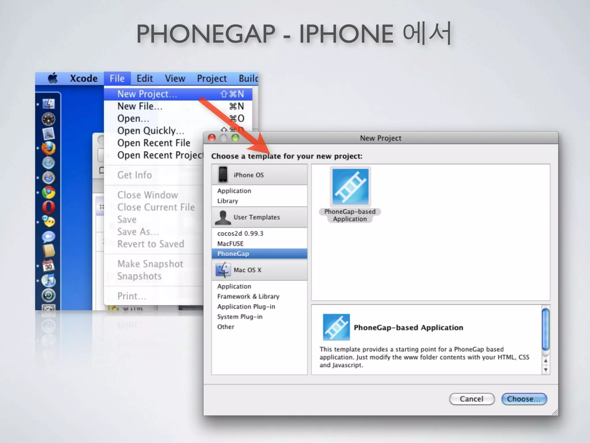 PHONEGAP - IPHONE
 