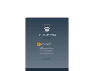 Image holder
CONTACT
US:
www.website.com
www.website.com
www.website.com
THANKS YOU
 