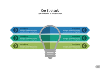 31
Our Strategic
Type the subtitle of your great here
Term Here
Seizing on these opportunities,
we will continue working hard
Term Here
Seizing on these opportunities,
we will continue working hard
Term Here
Seizing on these opportunities,
we will continue working hard
Term Here
Seizing on these opportunities,
we will continue working hard
Term Here
Seizing on these opportunities,
we will continue working hard
Term Here
Seizing on these opportunities,
we will continue working hard
 