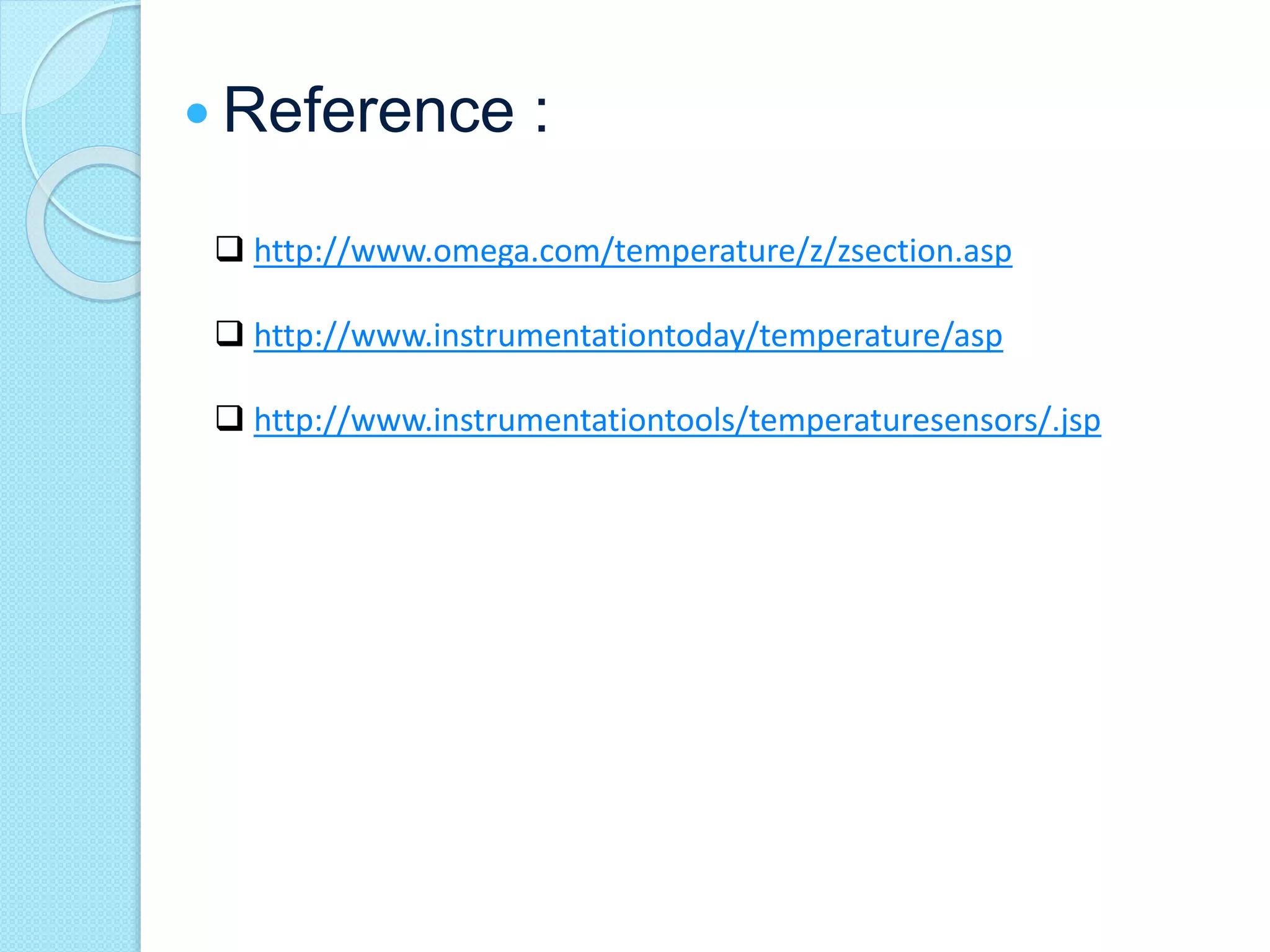 Temparature Measurement Presentation Ppt