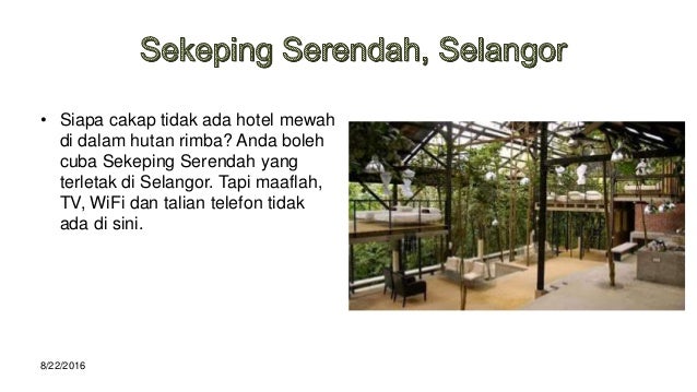 Tempat Pelancongan Di Malaysia