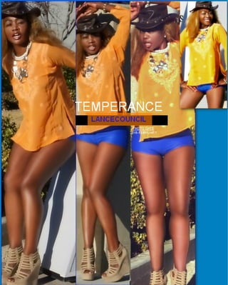 Temperance in blue and yellow.temperance.lancecouncil