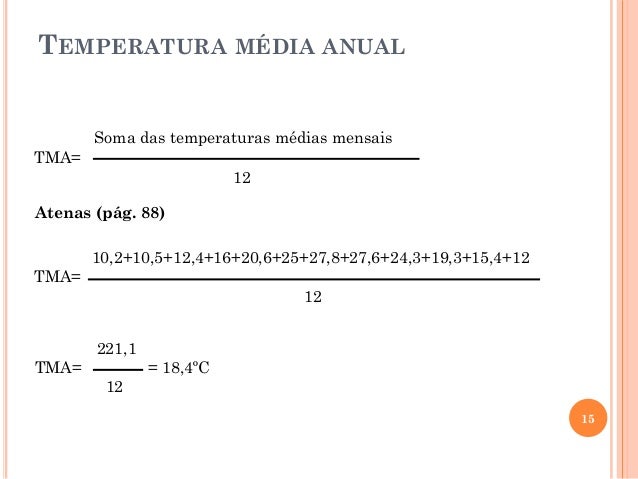 Temperatura