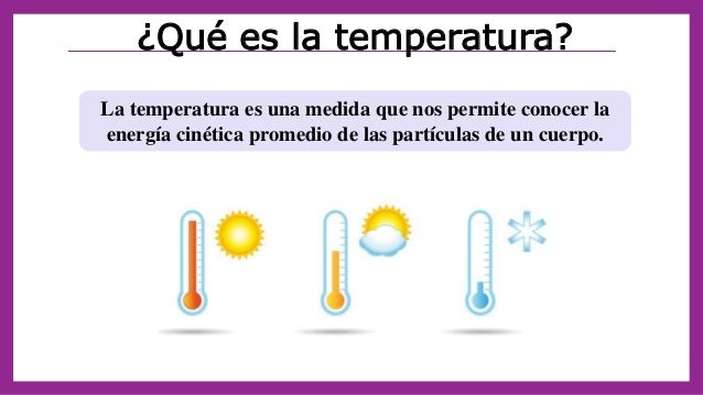 Temperatura y calor