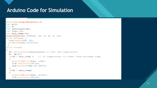Click to edit Master title style
10
Arduino Code for Simulation
10
 