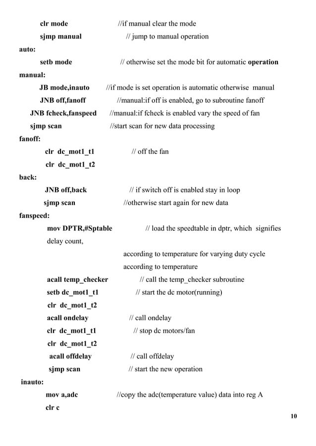 Temperature Controlled Fan Report PDF