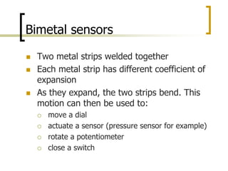 Temperature measurement using sensors and signal conditioning | PPTX