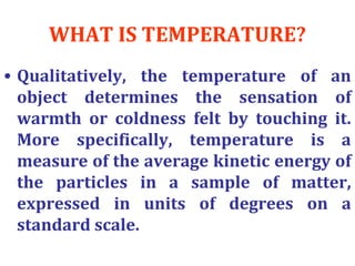 Temperature measurments | PPT
