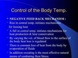 Temperature related disorders | PPT